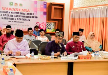 Masuk Nominasi Nirwasita Tantra 2023, Bupati Bengkalis Sampaikan Kondisi Abrasi