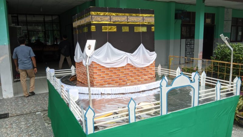 SMA Negeri 3 Bengkalis Persiapan Ikut Lomba Pawai Takbir Idul Adha