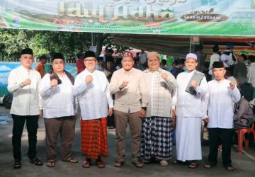 Pj Bupati Shalat Idul Adha&nbsp; Bersama Masyarakat Di Masjid Agung&nbsp; Do’akan 395 Jama’ah Haji Muara Enim