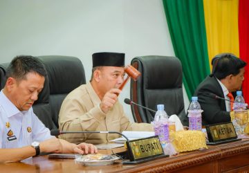 Pj Bupati Kampar Ikuti Rapat Paripurna Laporan Banggar DPRD Ranperda Pertanggungjawaban Pelaksanaan APBD TA 2023