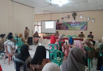 Gelar Rembuk Stunting, Kades Saibun: Galang Kerja Sama Lintas Sektoral Untuk Pencegahan dan Penanganan