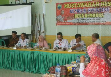 Pemdes Kemukus Gelar Rembuk Stunting untuk Percepatan Penurunan Stunting di Desa