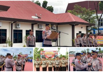 Sejumlah Pejabat Utama Jajaran  Polres Bintan dan Kapolsek Pindah Tugas