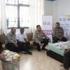 Wakapolresta Barelang Bersama PJU Polda Kepri Dampingi Wakapolda Kepri Home Visit Ke Kediaman Personel Polda Kepri Yang Sedang Sakit