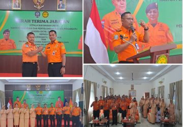 Sertijab Kepala Sub Bagian Umum, Pelepasan Pegawai Kantor Pencarian dan Pertolongan Kelas A Pekanbaru