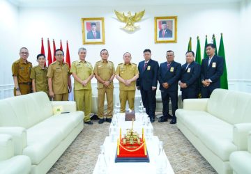 Temui Pj Bupati Muba H Sandi, KPU Muba Bahas Pelaksanaan Tahapan pemilihan serentak tahun 2024