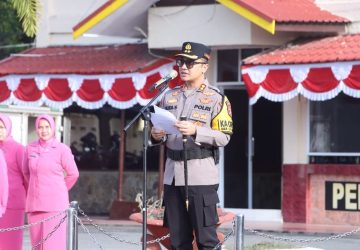 Perayaan Hari Bhayangkara ke 78, Sebanyak 33 Personel Polres Inhil Naik Pangkat