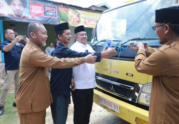 Dukung Program PSR, KUD Karya Dharma Keranji Guguh Terima Mobil Dump Truk Dari BPDPKS