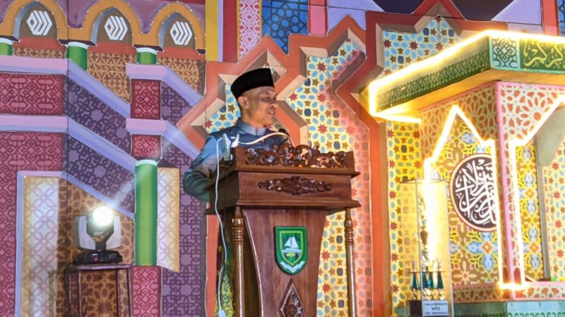Wakil Bupati Bengkalis Bagus Santoso Buka MTQ ke-56 Tingkat Kecamatan Bengkalis