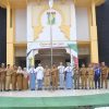 Membanggakan, Pj Sekda Kampar Lepas Petugas Paskibraka Kamilatun Nisa untuk Tingkat Nasional