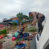 6 Bangunan Roboh di Tarik Tanah Longsor Tepian Sungai Indragiri Hilir