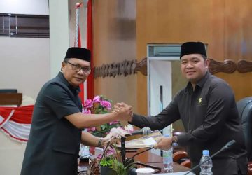 Mewakili Bupati, Pj Sekda Sampaikan Nota Pengantar Rancangan Perubahan KUA dan PPAS APBD TA 2024