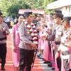 Tradisi Welcome dan Farewell Parade Iringi Pisah Sambut Kapolresta Barelang