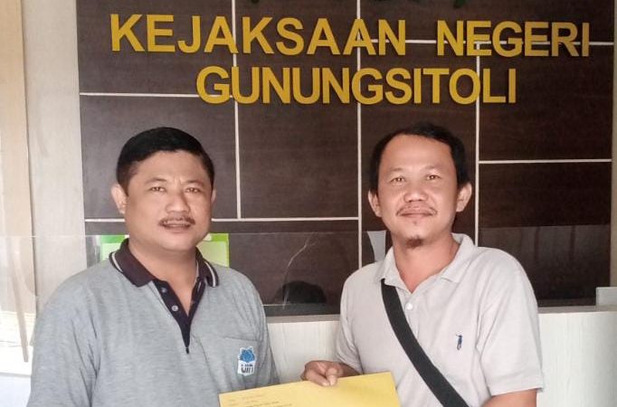 Aliansi GN-PK Laporkan Dugaan Pelanggaran Hukum di Proyek Bandara Binaka Gunungsitoli ke Kejaksaan Negeri