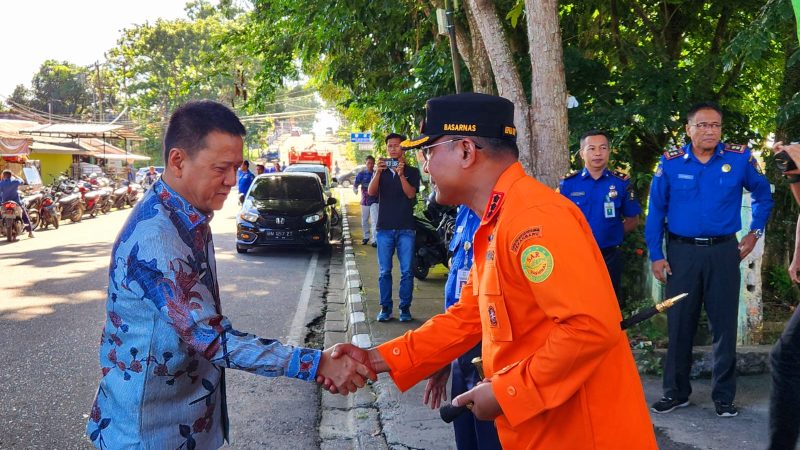 Dinas Damkar Kampar Melaksanakan Pembinaan Aparatur Pencarian dan Pertolongan