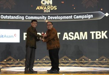PTBA Sabet Penghargaan Outstanding Community Development Campaign