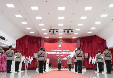 Kapolda Riau Pimpin Sertijab Pergantian 3 Kapolres dan Kabid Humas