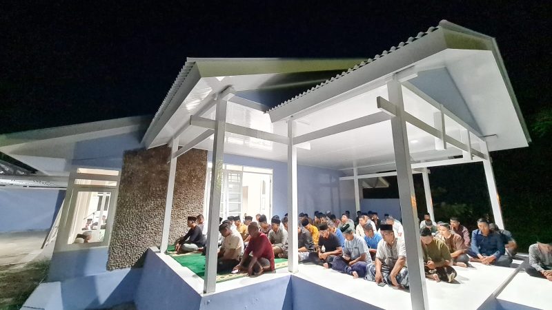 Mess Gelatik Bersejarah Direnovasi, Lanud Raden Sadjad Natuna Adakan Acara Doa Bersama