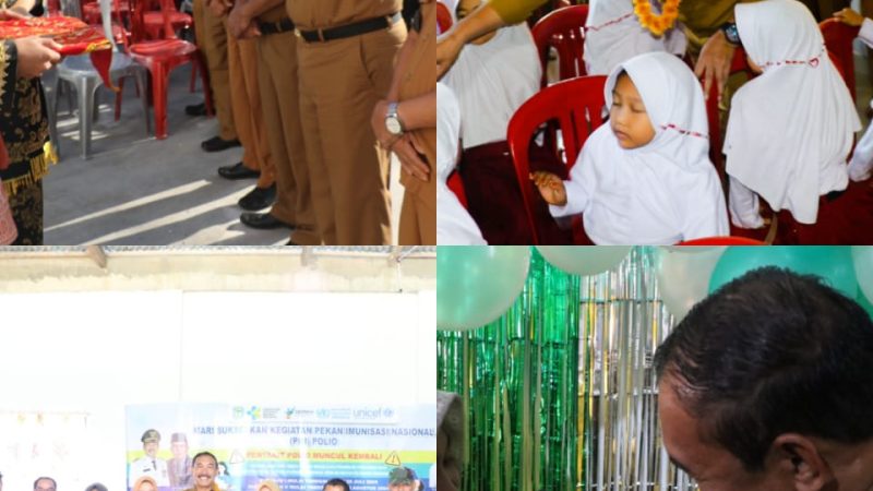 Hadiri Pencanangan PIN Polio 2024 di Sanggaran Agung, Pj. Bupati Asraf Pastikan Anak Usia 0-59 Bulan Dapatkan Imunisasi