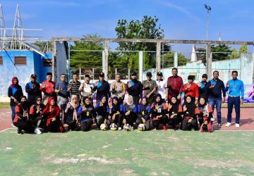 Meriahkan Hari Jadi ke-512 Bengkalis, Bupati Buka Turnamen Volly Ball
