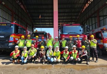 Kapolsek Lawang Kidul Cek Kelengkapan Persiapan Penanganan Karhutlah