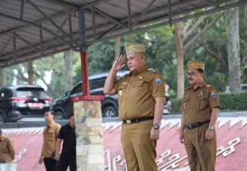 Mendadak Pimpin Apel Pagi, Bupati Lampung Selatan Pantau Kedisiplinan Pegawai