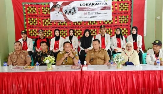 Jadi Mahasiswa Universitas Saburai, Bupati Lampung Selatan KKN di Desa Buah Berak
