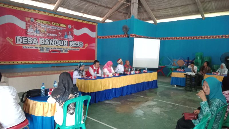 Penanganan Stunting Berhasil,  Kades Rohgiyanto : Hasil Upaya Bersama Dengan Semua Stakeholder