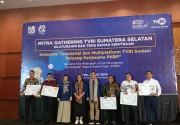Dinkominfo Muba Raih Penghargaan TVRI Sumsel Award Sebagai Mitra Terbaik Kerjasama PNBP 2024