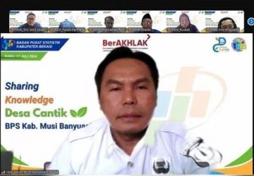 BPS Kab Bekasi Apresiasi Pelaksanaan Program Desa Cantik di Kabupaten Muba