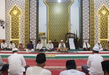 Safari Subuh di Masjid Ar Rahmah Tungkal Harapan, Bupati Himbau Masyarakat Waspadai Musim Kemarau