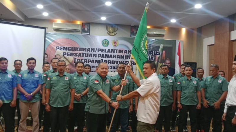 Resmi Pelantikan Pengprov Perpani Provinsi Riau Periode 2023-2027