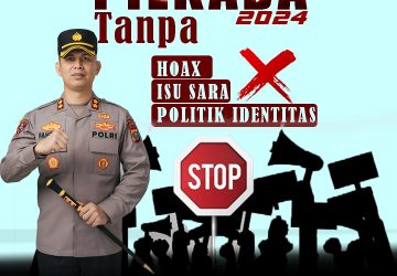 Kapolres Indragiri Hulu Ajak Masyarakat Ciptakan Pilkada Tanpa Hoax, Isu Sara dan Politik Indentitas