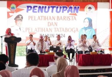 Pelatihan Barista dan Tata Boga Resmi Ditutup, Winarni: Hasilnya di Praktikkan Dengan Baik