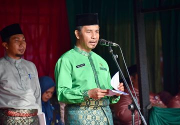 Jadi Pembina Upacara Hari Jadi Provinsi Riau ke-67, Pj Sekda Kampar: Kampar Siap Mendukung Provinsi Riau yang Maju dan Berkembang