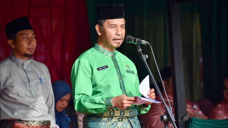 Jadi Pembina Upacara Hari Jadi Provinsi Riau ke-67, Pj Sekda Kampar: Kampar Siap Mendukung Provinsi Riau yang Maju dan Berkembang