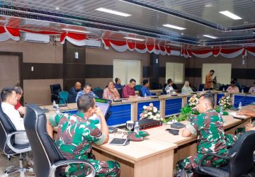 Pj Bupati Kampar Hambali Pimpin Rapat Persiapan Penutupan TMMD ke-121 Tahun 2024