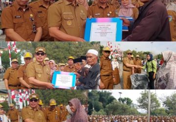 Walikota Sungai Penuh Serahkan Bantuan Sosial dan Alat Pertanian untuk Masyarakat