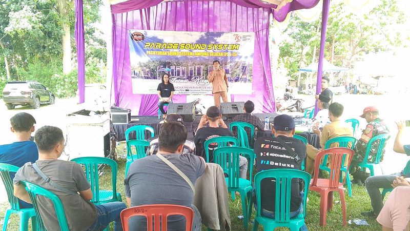 Jaro Amin Membuka Secara Resmi Acara Parade Sound System PSS-LS di Kecamatan Penengahan