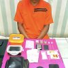 Polsek Rengat Barat Amankan Satu Orang Lakik Laki Diduga Memiliki Sabu dan Ganja Kering