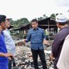 Tanggap Peduli Bencana, Pj Sekda Kampar Langsung serahkan Bantuan Kebakaran