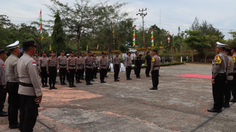 Pendaftaran Calon Bupati dan Wakil Bupati Bintan Berjalan Aman, Ketua KPUD Bintan Ucapkan Terima Kasih Kepada Polres Bintan