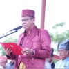 Wakil Ketua DPRD Bengkalis Bacakan Teks Proklamasi di Upacara HUT RI ke-79