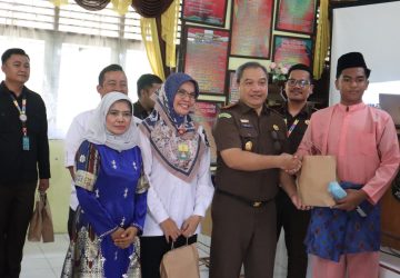 Program Jaksa Masuk Sekolah, SMPN I Mempura Pertama di Kunjungi