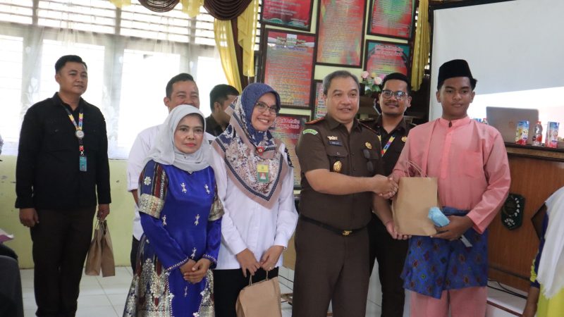 Program Jaksa Masuk Sekolah, SMPN I Mempura Pertama di Kunjungi