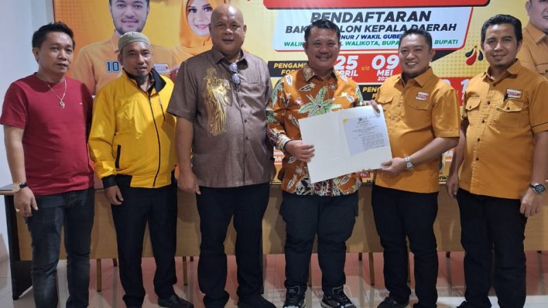 Luar Biasa! Pasangan Sowa’a Laoli dan Marthinus Lase Terima Rekomendasi Dari Partai Hanura Untuk Maju Sebagai Calon Walkot Gusit dan Wawako Gusit