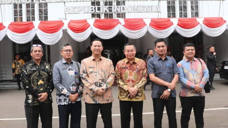 Rakor Bersama Menko PMK, Pj Bupati Sampaikan Kemiskinan Ekstrem di Muara Enim Nyaris Nol Persen