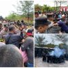 Kapolres Bintan Bersama FKPD Saksikan Langsung Penanggulangan Aksi Demo di Kantor KPUD Bintan