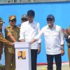 Bupati Lampung Selatan Dampingi Presiden Jokowi Resmikan SPAM di Natar