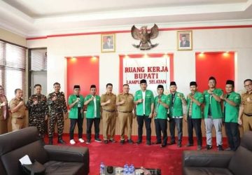 Silaturahmi dengan Bupati, PCNU dan GP Anshor Lampung Selatan Siap Bersinergi